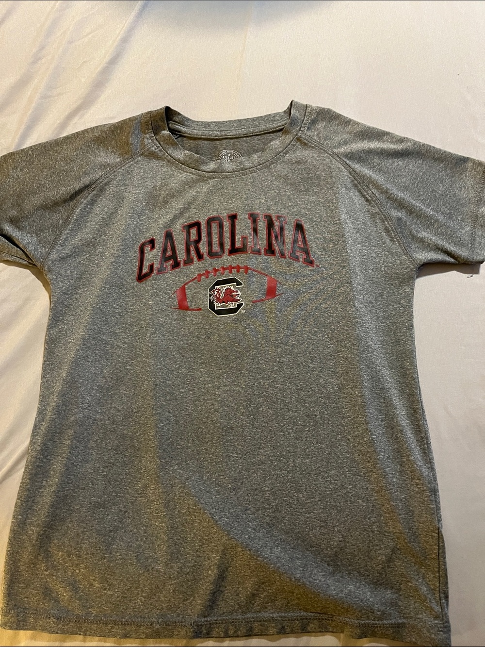 Rivalry Threads Grey Carolina Gamecocks Short-Sleeve Graphic Tee
